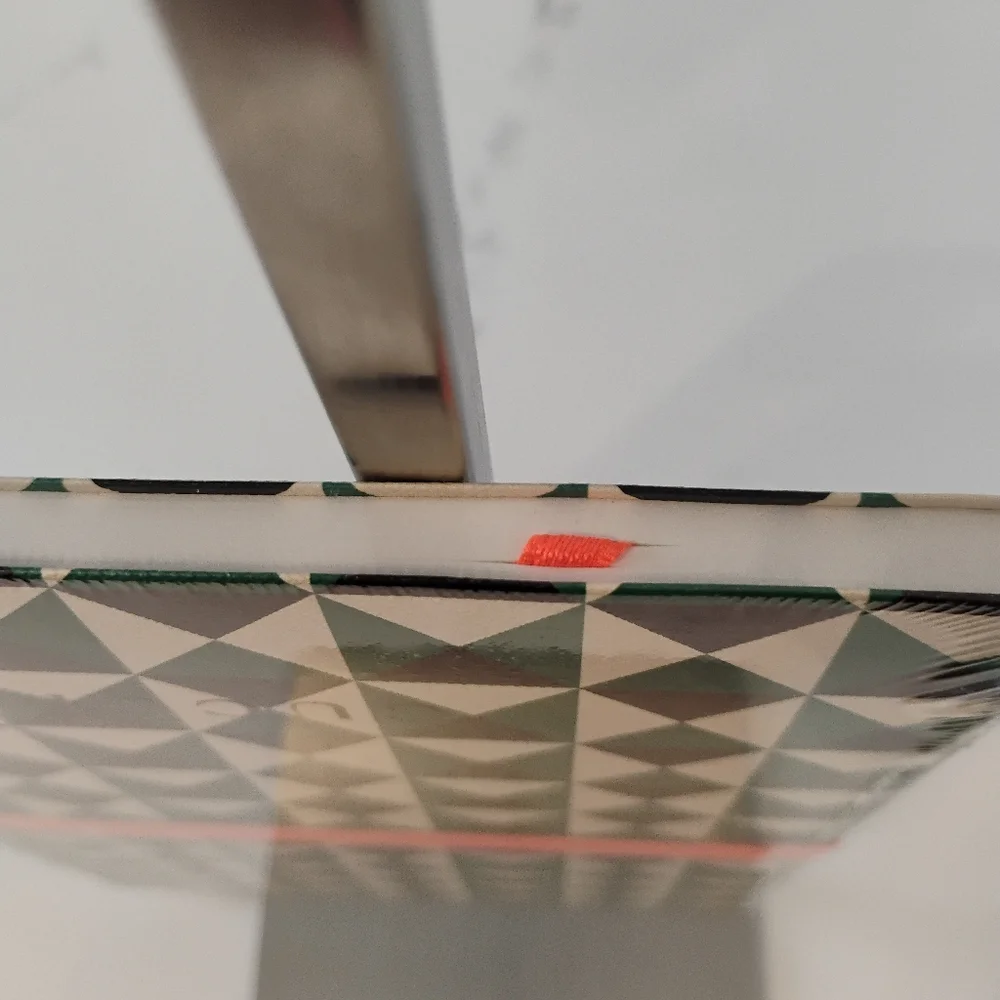 NEW Gucci Notebook w/Pencil Geometric Patterned - Green, Black, & White - Picture 5 of 5